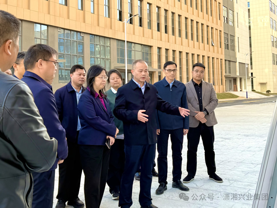 省科技厅朱皖一行调研潇湘科技创新与产业创新融合示范中心