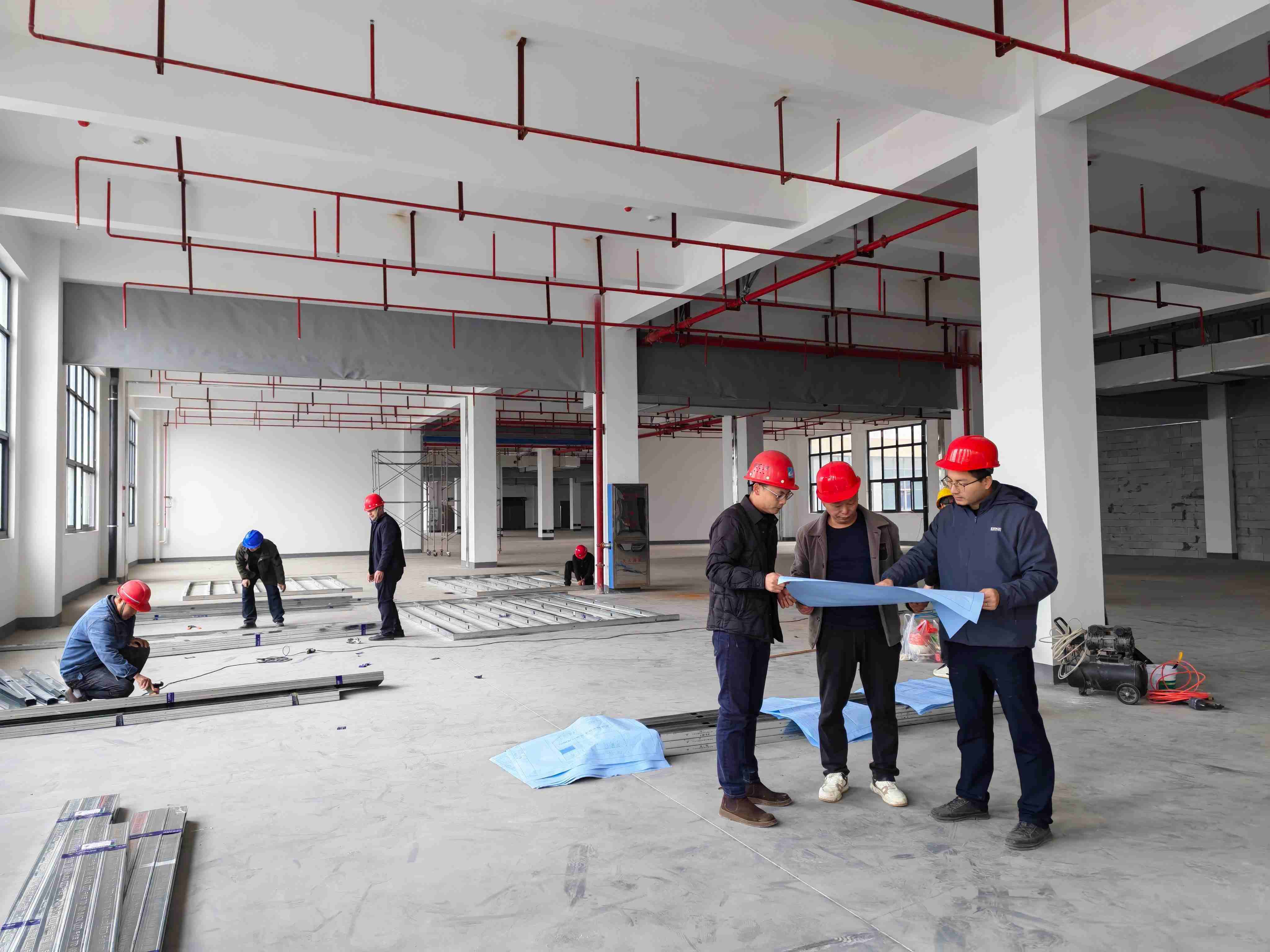 岁序更替守安全 新春奋进抢工期——兴源公司扎实推进节前安全检查与节日项目攻坚